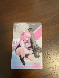 Nikke Goddess of Victory Gun Girl Metal Card Collection Vol.1 Yuni - Image 1
