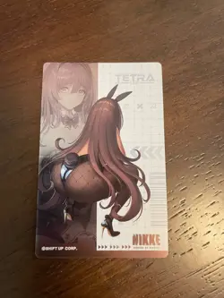 Nikke Goddess of Victory Gun Girl Metal Card Collection Vol.1 Noir - Image 2