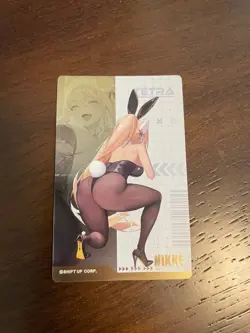 Nikke Goddess of Victory Gun Girl Metal Card Collection Vol.1 Rupee - Image 2