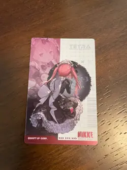 Nikke Goddess of Victory Gun Girl Metal Card Collection Vol.1 Cocoa - Image 2