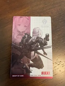 Nikke Goddess of Victory Gun Girl Metal Card Collection Vol.1 Modernia - Image 2