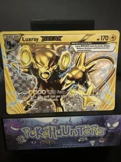 Pokemon Card Luxray BREAK 47/122 XY BREAKpoint Rare L/P - Image 1