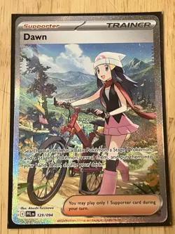 Dawn 129/094 - SIR - Phantasmal Flames - NM-MINT Pokemon Card TCG - Image 1