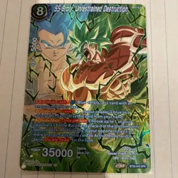 Dragon Ball SS Broly, Unrestrained Destruction BT26-049 SPR Card DBS - Image 1