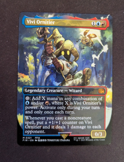 Vivi Ornitier Borderless Mythic Rare Final Fantasy FFIX MTG - Image 1
