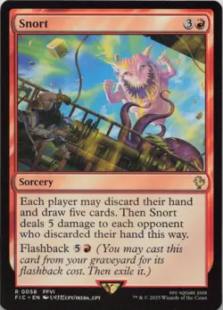 Snort R Commander: FINAL FANTASY 58 NM MTG - Image 1