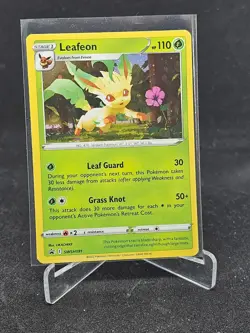 Pokemon Card Leafeon SWSH191 Sword & Shield Black Star Promo - Image 1