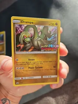 Drampa SM21 Prerelease Sun and Moon Black Star Promo - Pokemon TCG Card - Image 4