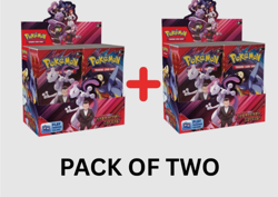 Pokemon TCG Scarlet Violet DESTINED RIVALS BOOSTER BOX PACK OF 2 box (72Packs) - Image 1