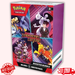 Pokemon Scarlet & Violet Destined Rivals Booster Bundle Box Sealed - Image 1