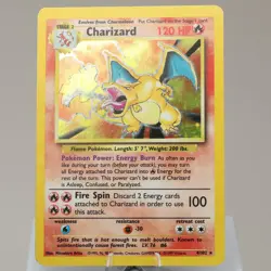 Pokemon TCG - Charizard 4/102 Base Set Holo Rare WOTC 1999 - PL - Image 2