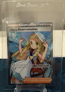 Pokemon Lillies Determination 169/132 Ultra Rare Mega Evolution NM - Image 1