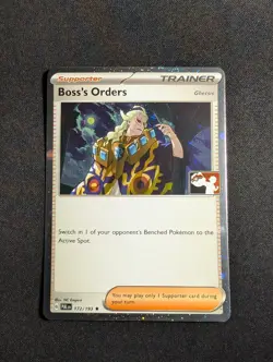 Pokemon Boss's Orders 172/193 Holo Rare Prize Pack Series NM - Image 1
