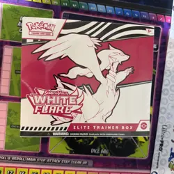 POKEMON White Flare Scarlet Violet Elite Trainer Box TCG Brand New Sealed - Image 1