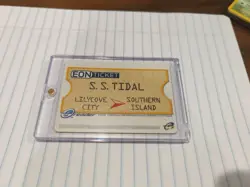 Pokemon Eon Ticket Promo E-Reader E Card Ruby & Sapphire Edition - Image 1