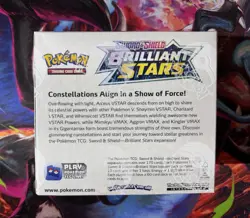 Pokemon Sword & Shield Brilliant Stars ~ Booster Box Factory Sealed (36 Packs) - Image 2