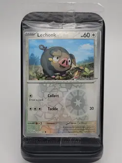 Sealed Promo: Lechonk (Pokemon Center Exclusive) SVI 155/198 Pokemon Card - Image 1