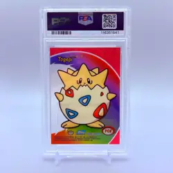 Togepi PSA 10 2000 Topps Pokemon TV Animation Clear Card #PC8 Vintage - Image 2