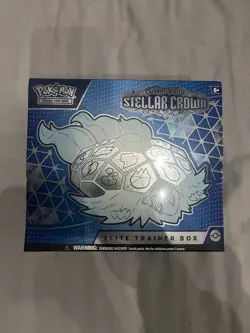 Pokemon Scarlet & Violet Stellar Crown Elite Trainer Box ETB - Image 1