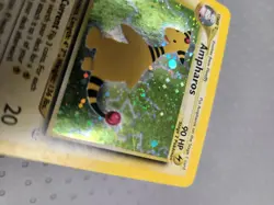 SWIRL SEE PICTURES Ampharos Pokemon TCG Neo Revelation 1/64 Unlimited Holo - Image 5