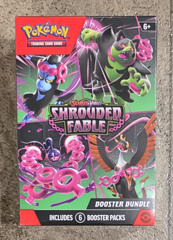 Pokemon TCG S&V Shrouded Fable Booster Bundle Box 6 Packs SEALED SHIPS FAST - Image 1