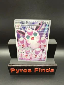 Wigglytuff 105/094 Phantasmal Flames Illustration Rare Pokemon TCG - Image 1
