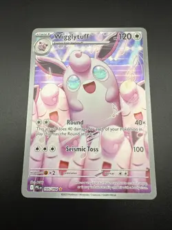 Wigglytuff 105/094 Phantasmal Flames Illustration Rare Pokemon TCG - Image 3