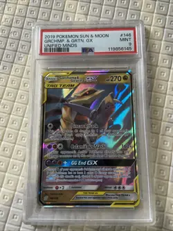 Pokemon TCG Garchomp and Giratina GX 146/236 Unified Minds Tag Team - Image 1