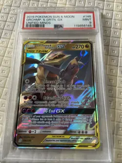 Pokemon TCG Garchomp and Giratina GX 146/236 Unified Minds Tag Team - Image 2