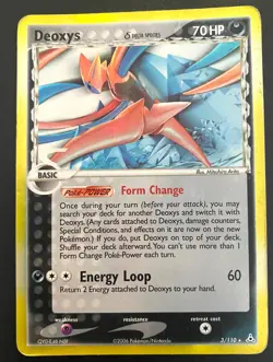 Pokemon TCG - Deoxys 3/110 Delta Species EX Holon Phantoms - HP - Image 1
