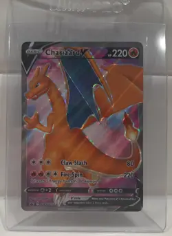 Pokemon TCG Charizard V SWSH Black Star Promo SWSH050 Holo Promo - Image 1