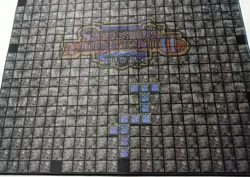 YugiOh Dungeon Dice Monsters Custom Playmat with STITCHED EDGES! 2vs2 4-Players! - Image 4