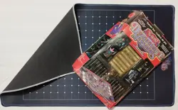 Yugioh Dungeon Dice Monsters started set & Custom Playmat Stitched Edges - Image 2