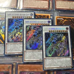 Yu-Gi-Oh! Arms of Genex Return Zero - BLTR-EN009 - Secret Rare - 1st Edition X3! - Image 1