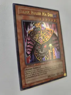 Dark Ruler Ha Des LOD-001 1st Edition Ultra Rare Yugioh Legacy of Darkness VLP - Image 2