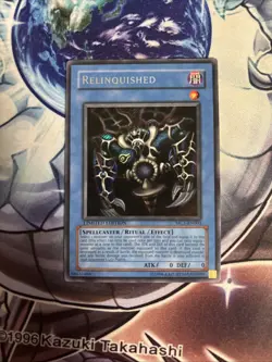 (A2) Yu-Gi-Oh! TCG Relinquished #MC1-EN003 Limited Edition Secret Rare LP - Image 1