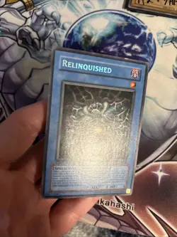(A2) Yu-Gi-Oh! TCG Relinquished #MC1-EN003 Limited Edition Secret Rare LP - Image 4
