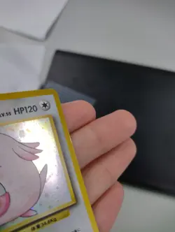 Japanese Holo Chansey WOTC Base Set 1996 No. 113 Pokemon Card Near Mint - Image 4
