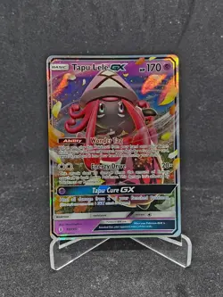 Pokemon Card Tapu Lele-GX 60/145 SM Guardians Rising Holo Rare - Image 1