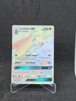 Pokemon Card Lurantis GX (150/149) Sun and Moon Rainbow Rare Foil/Holo - Image 1