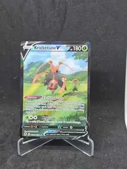 Pokemon Card Kricketune V (TG12/TG30) Silver Tempest Trainer Gallery Holo Rare V - Image 1