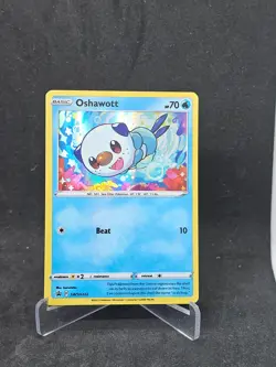 Pokemon Card Oshawott (SWSH222) Sword and Shield Promos Promo Foil/Holo - Image 1