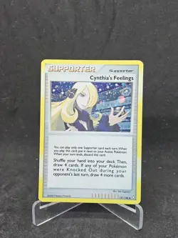 Pokemon Card Cynthias Feelings (131/146) Legends Awakened Uncommon Holo Foil - Image 1