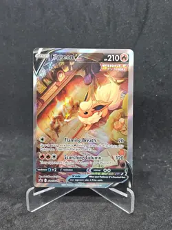 Pokemon Card Flareon V (SWSH179) Sword and Shield Promos Promo Foil/Holo - Image 1