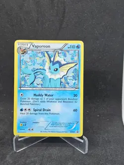 Pokemon Card Vaporeon (BW89) Black and White Promos Promo Foil/Holo - Image 1