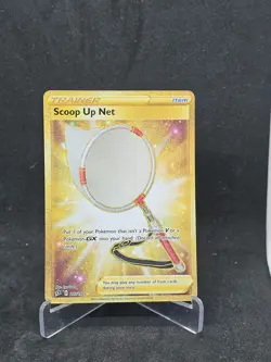 Pokemon Card Scoop Up Net (207/192) Rebel Clash Rare Secret Foil/Holo - Image 1
