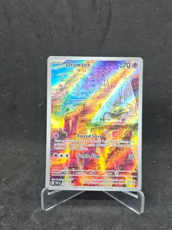 Pokemon Card Drowzee (210/198) Scarlet and Violet Illustration Rare Foil/Holo - Image 1