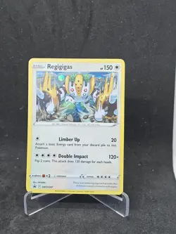 Pokemon Card Regigigas (SWSH247) Sword and Shield Promos Promo Foil/Holo - Image 1