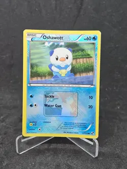 Pokemon Card Oshawott (27/114) Black and White Common League Play Promo - Image 1