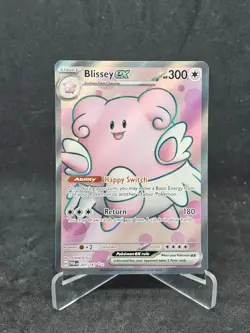 Pokemon Card Blissey ex (201/167) Twilight Masquerade Ultra Rare Foil/Holo - Image 1